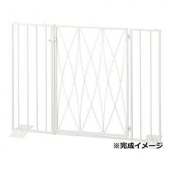 セトクラフト Pet gate ペットゲート オーバル 扉タイプ ミルク S23-0649