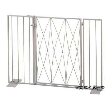 セトクラフト Pet gate ペットゲート オーバル 扉タイプ ラテ S23-0650