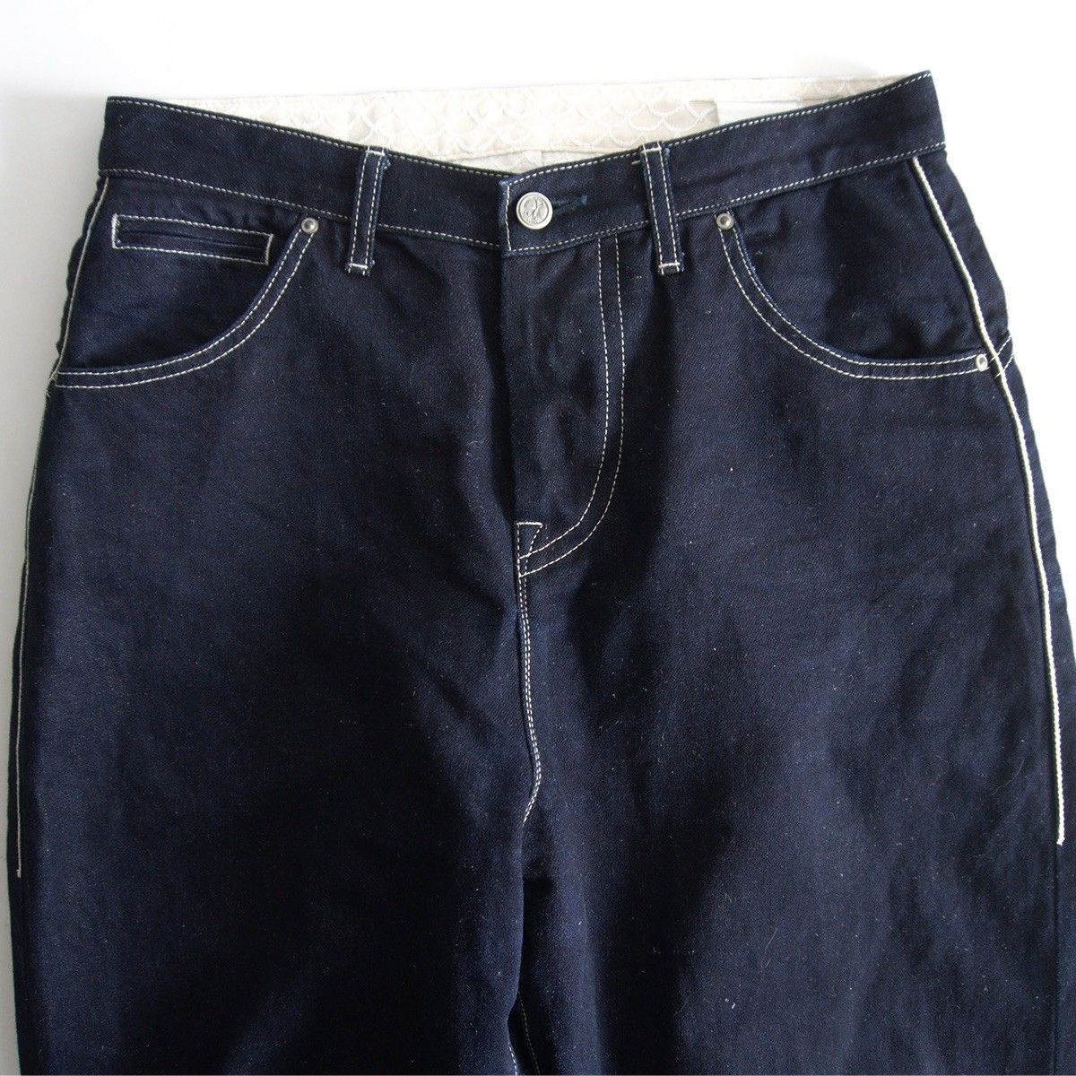 美品】mina perhonen【always ロールアップデニムパンツ】40 ミナ