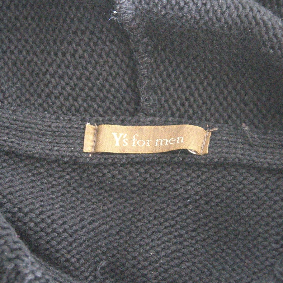 美品】Y's for men【プルオーバー ニットパーカー】 YOHJI YAMAMOTO