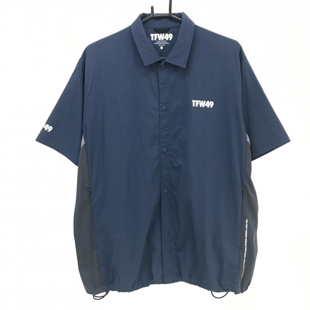 ゴルフ TFW49 半袖シャツ XL ネイビー/ブルー
