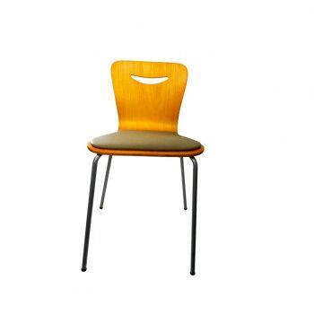 カフェチェアー PWチェアークレセントアイボリー LFP-CS4039L-IV