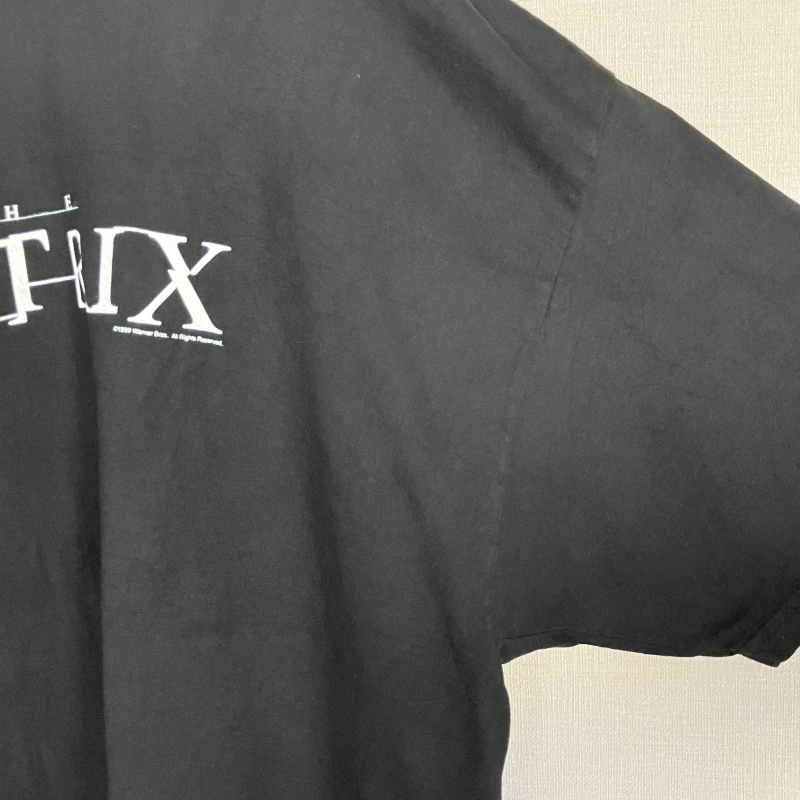 90s THE MATRIX マトリックス 1999 映画Tシャツ ムービーT Warner Bros