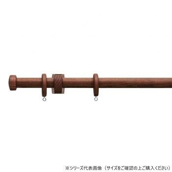 30010702 トーソー(TOSO) 装飾レール ノルデイ25 Eセット ウォ-ルナット シングル3.10m 21,174円