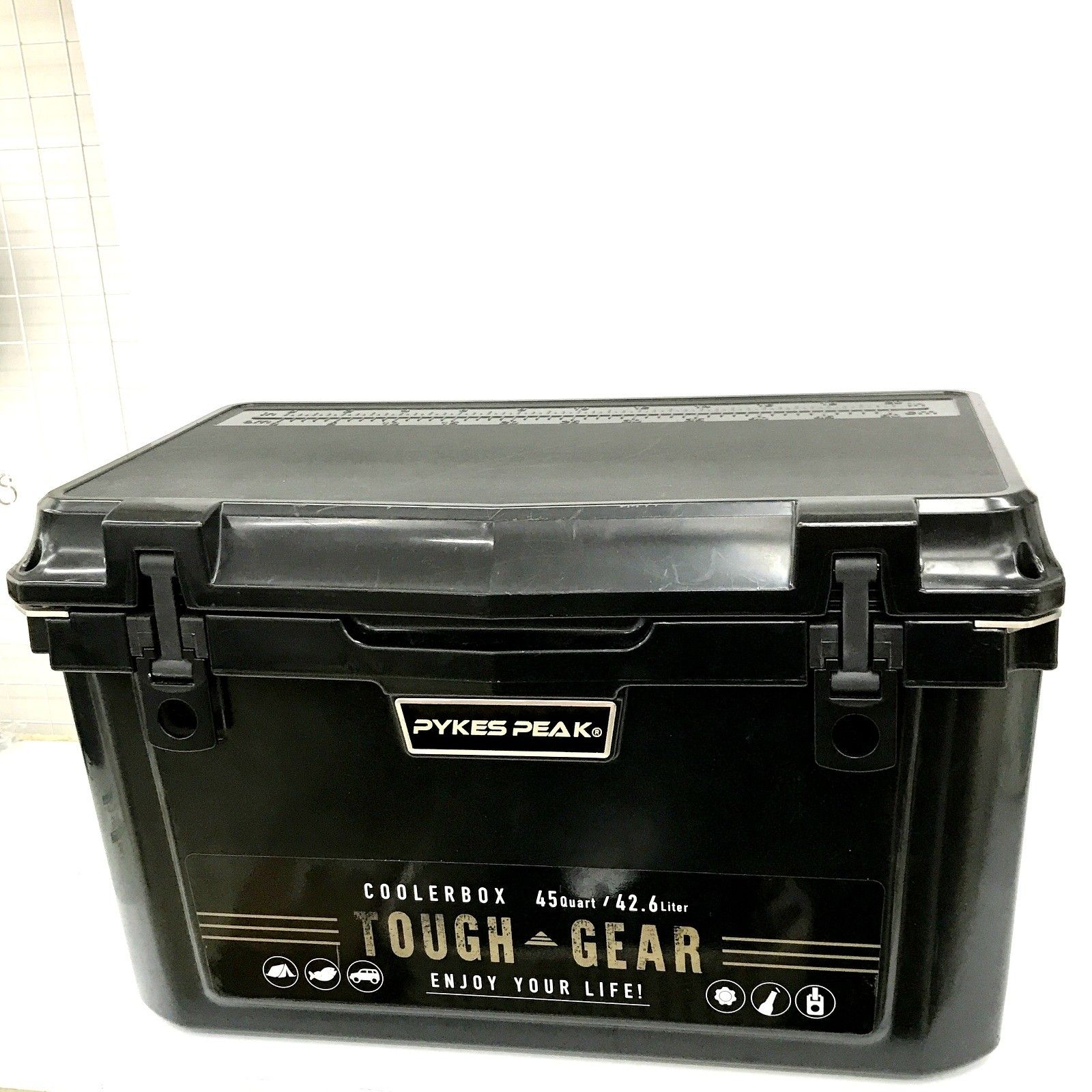 PYKES PEAK パイクスピーク クーラーボックス 45QT ハードクーラーボックス キャンプ BBQ レジャー アウトドア アウトドア用品★TA1194