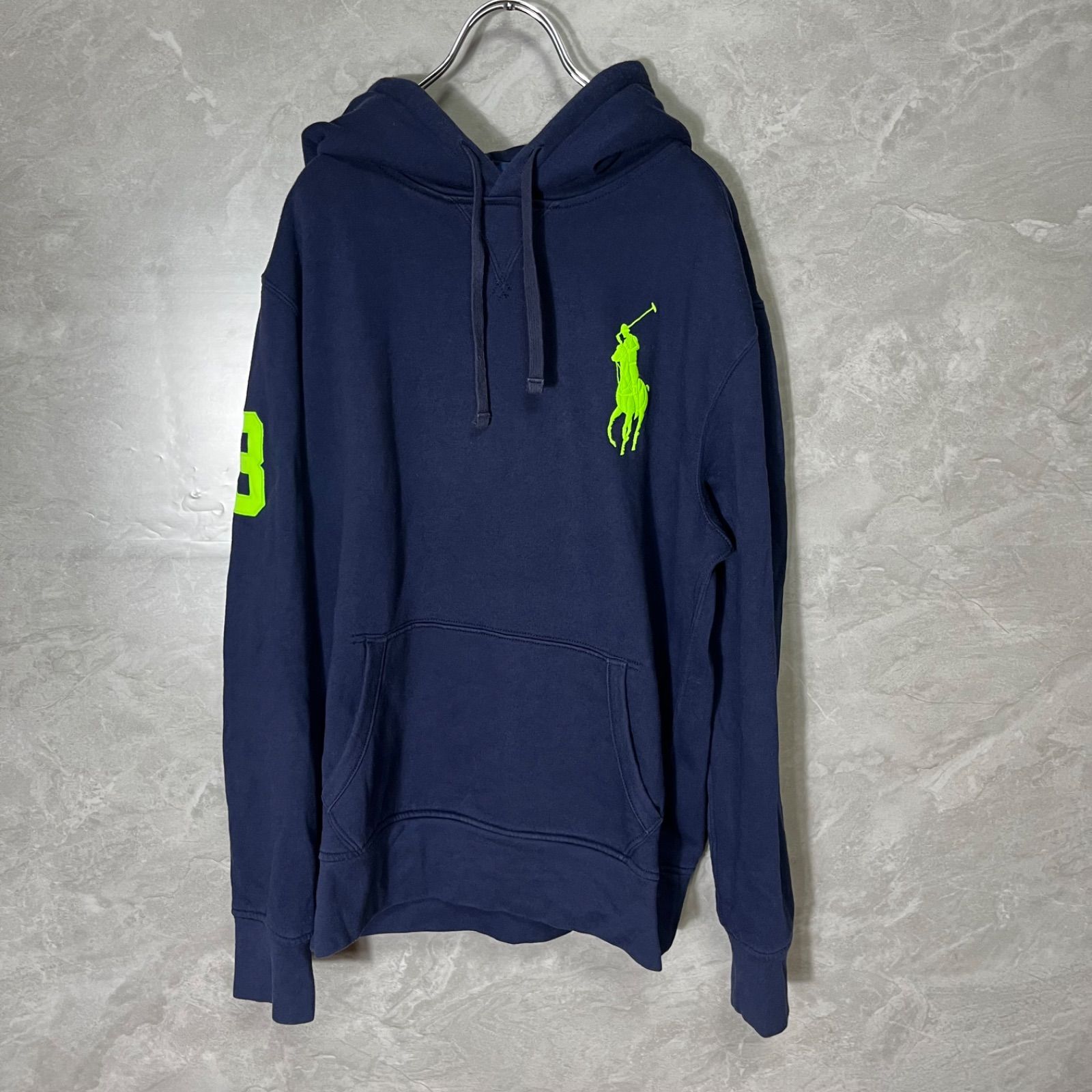POLO RALPH LAUREN ポロ ラルフローレン パーカー ビッグポニー ナンバリング 紺 M パーカー フーディ 7,524円