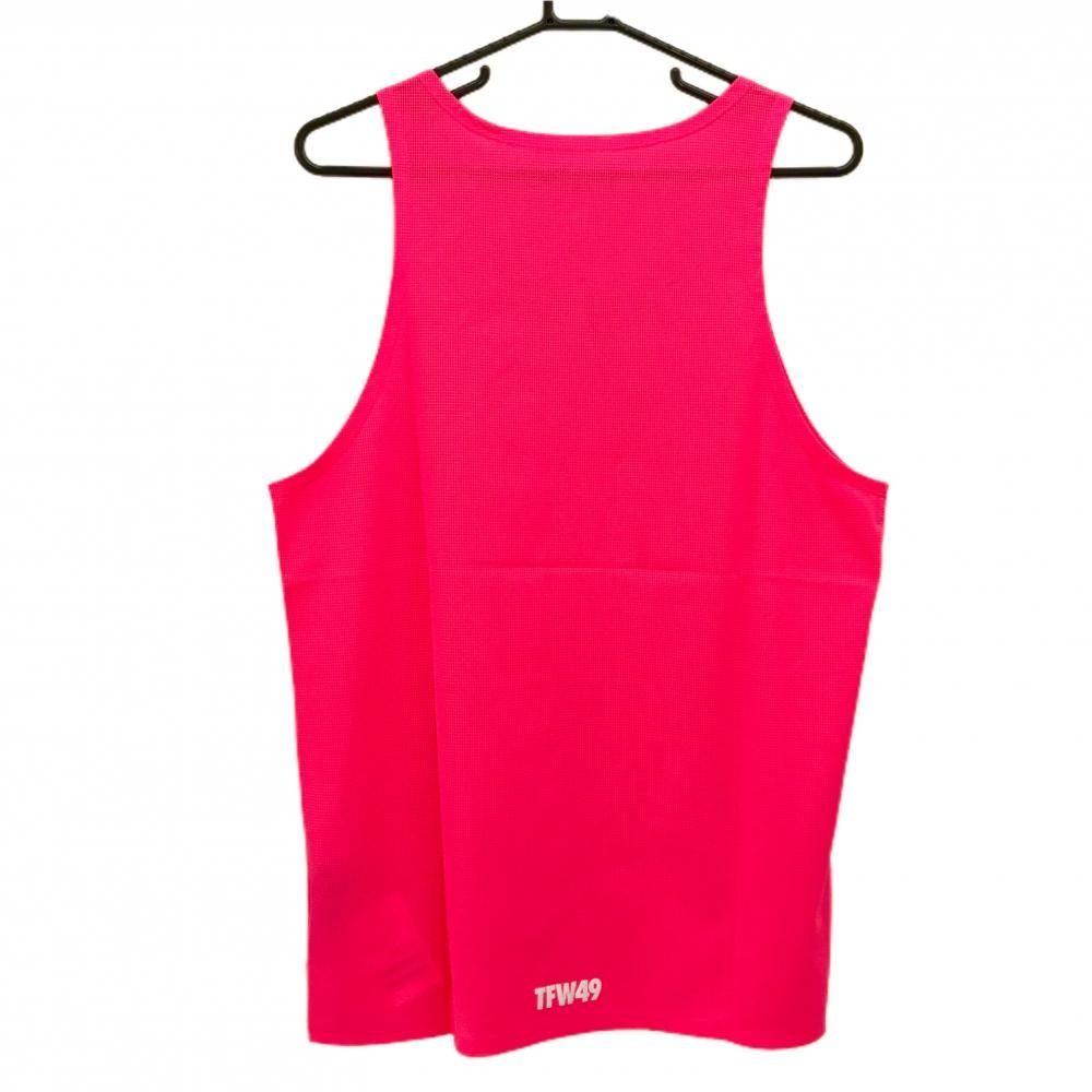 未使用品】TFW49 ノースリーブシャツ 蛍光ピンク メッシュ DRI-FIT