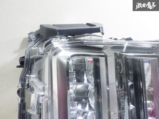 破損なし/点灯OK】三菱純正 CV1W デリカD5 後期 LED ヘッドライト
