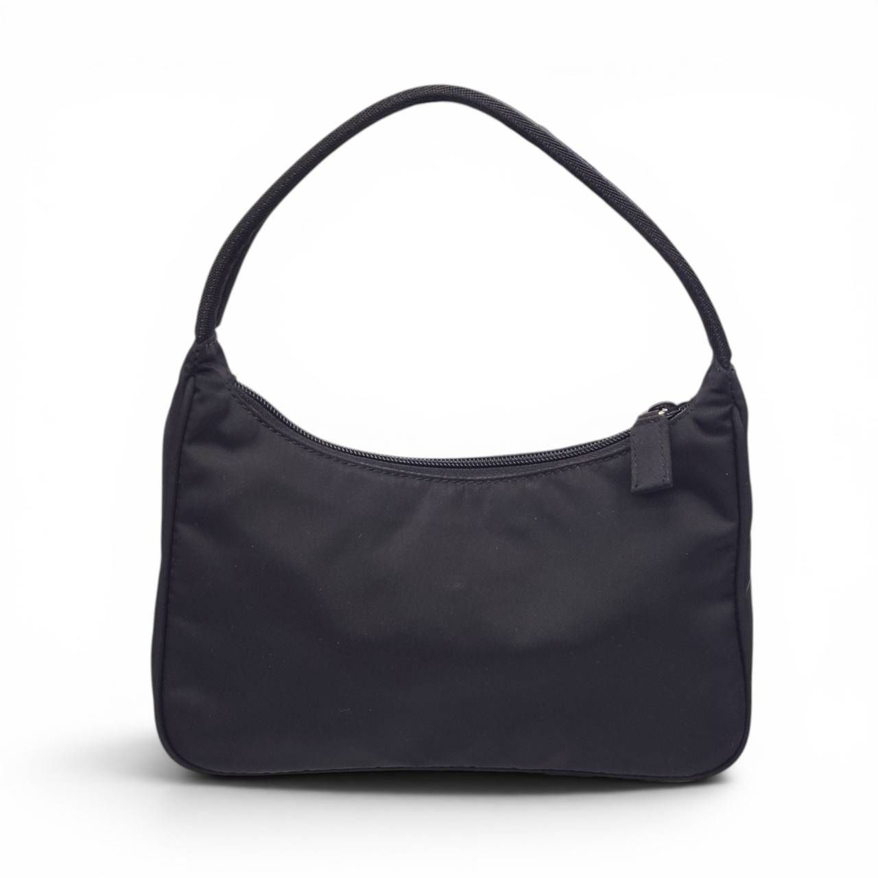 PRADA プラダ ナイロン ハンドバッグ 黒 テスート ミニバッグ 三角ロゴ
