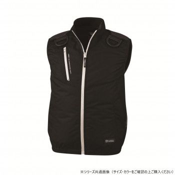 ジーベック(XEBEC) XE98104 空調服遮熱ハーネスベスト 黒 4L