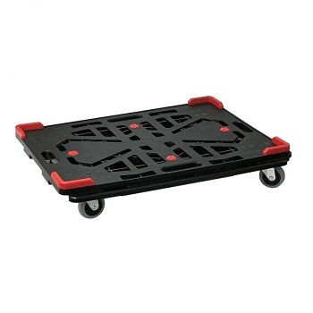 アルミス 大型樹脂連結平台車 ARH-200BK (4535601036180) 2個セット