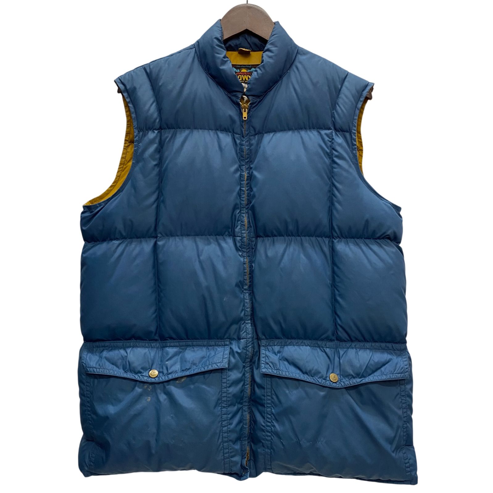 エディーバウアー Eddie Bauer 60's 70's 日の出タグ ダウンベスト ベスト ブルー 201MT-6285 VB