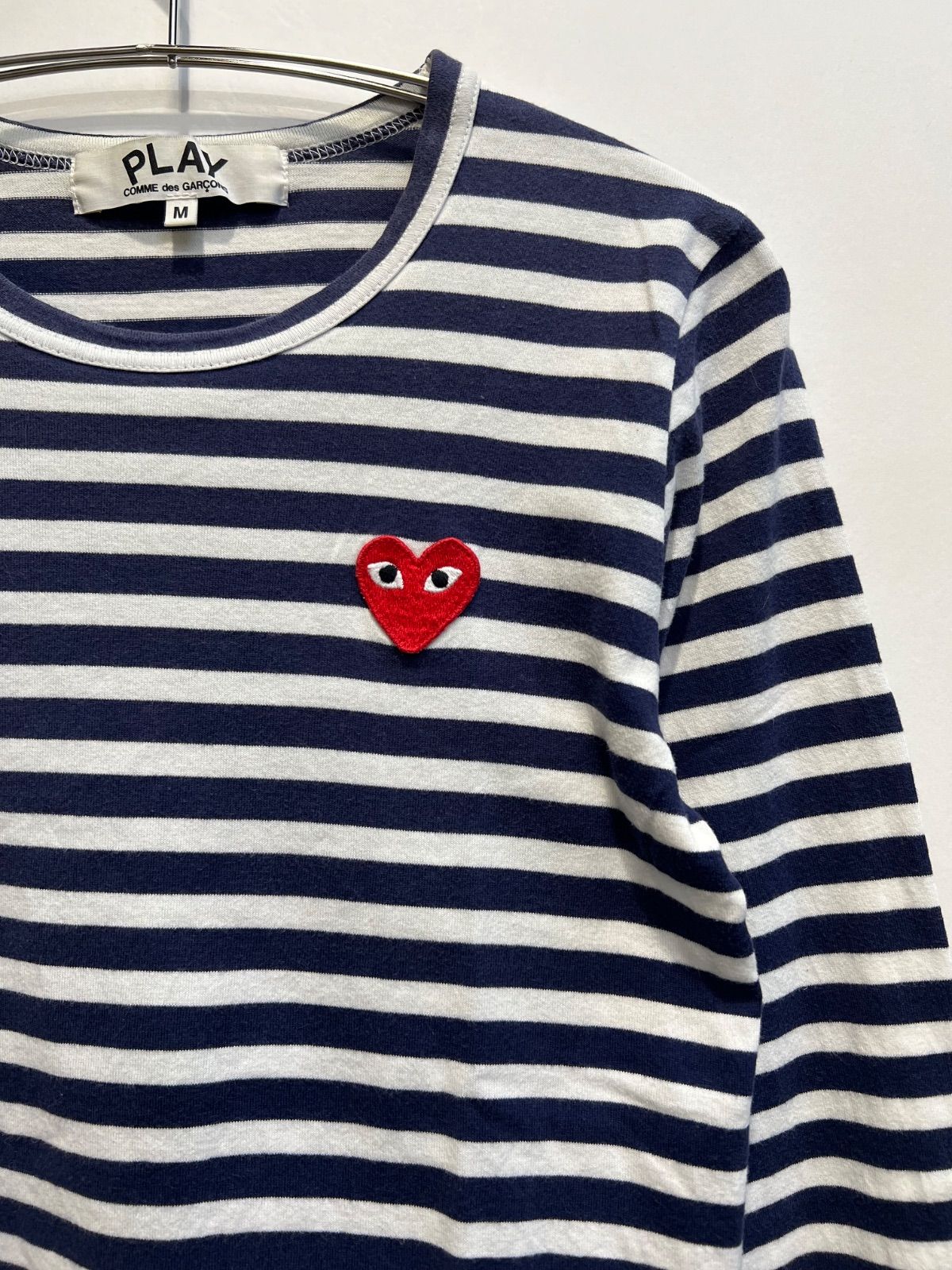 PLAY COMME des GARÇONS プレイ コムデギャルソン ボーダー柄長袖