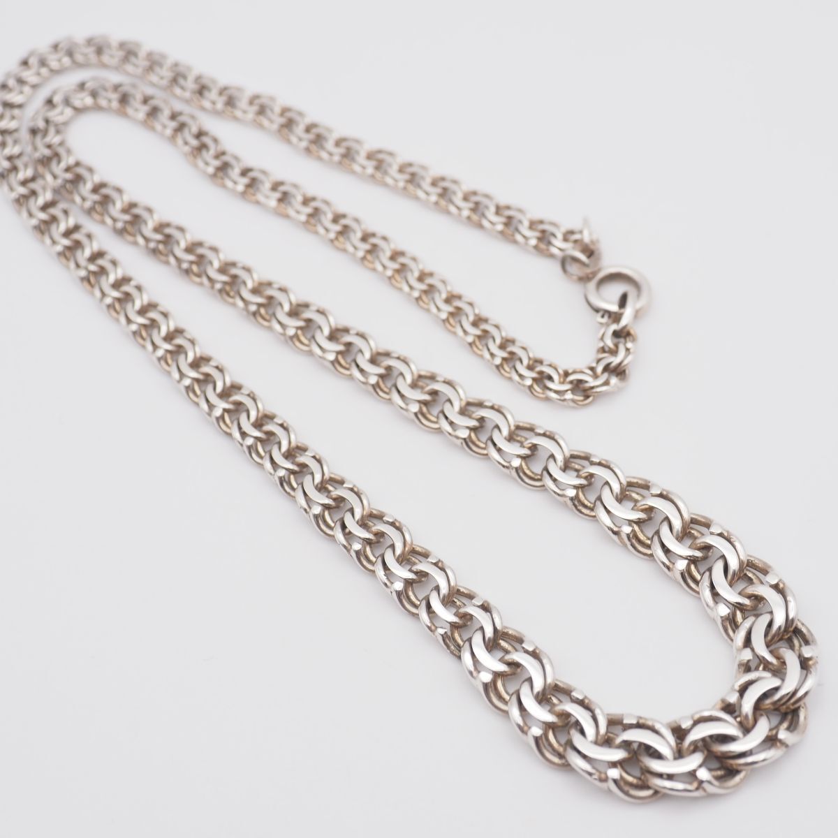 B660 ヴィンテージ FBM 835刻印 ネックレス チェーン デザイン シルバー Friedrich Binder Mnsheim