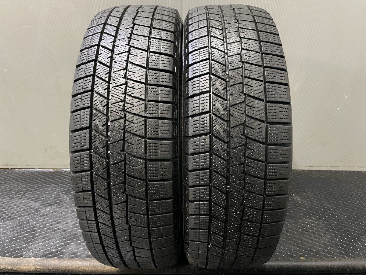 DUNLOP WINTER MAXX WM03 185/60R16 16インチ スタッドレス 2本 24年製 ノートe-POWER フィット MAZDA2 アクア等　(KTF646)
