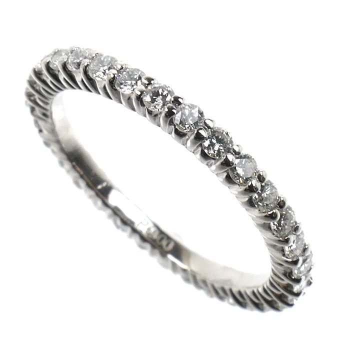 Pt900プラチナ フルエタニティ リング・指輪 ダイヤモンド0.64ct 8号