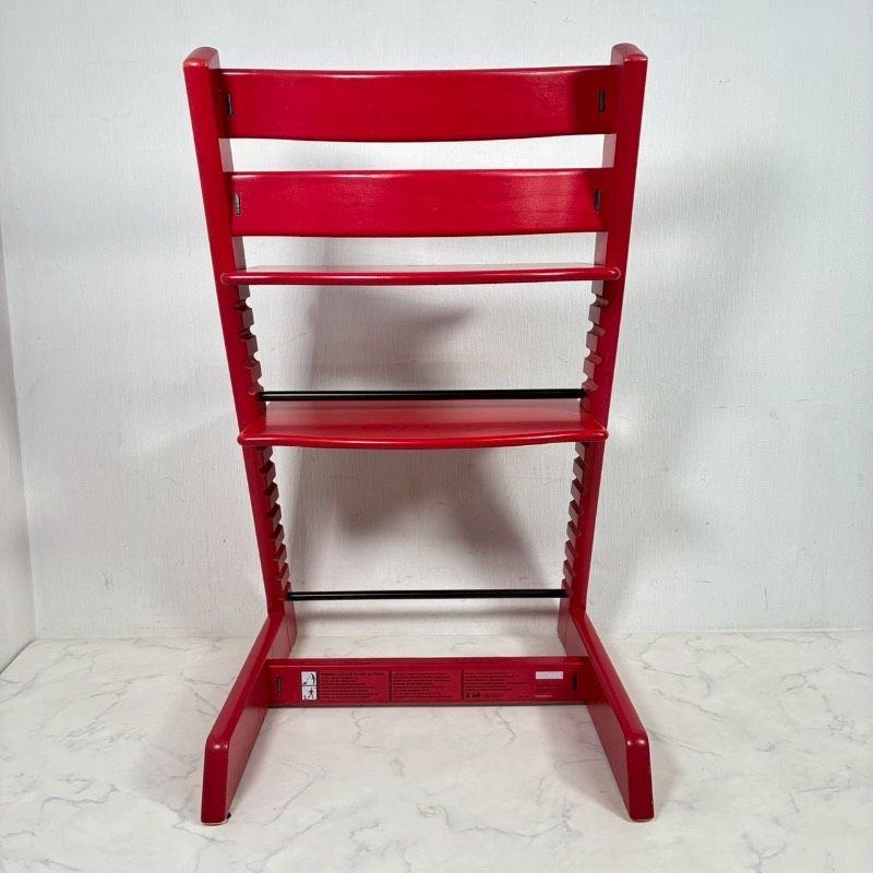 ストッケ STOKKE レッド 赤 トリップトラップ チャイルドチェア 椅子