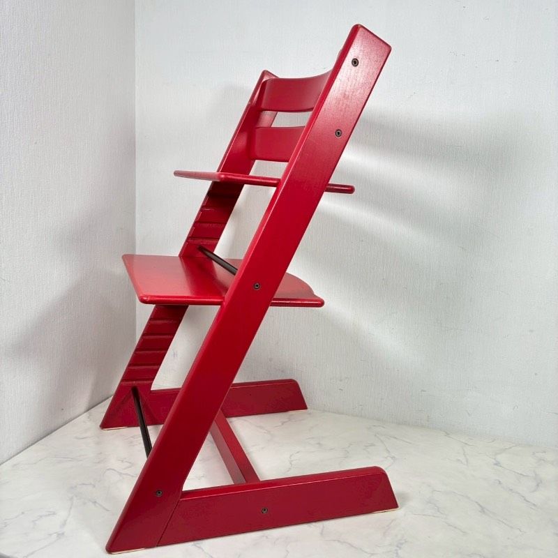 STOKKE ストッケ トリップトラップ ベビーセットクッション付 赤