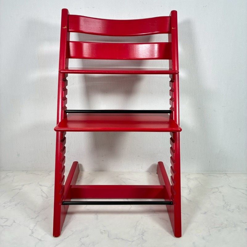 ストッケ STOKKE レッド 赤 トリップトラップ チャイルドチェア 椅子