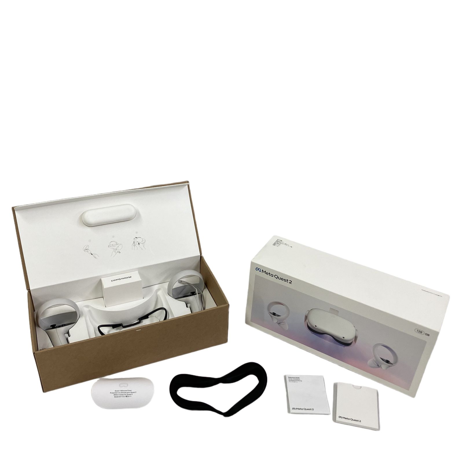 Meta KW49CM Meta Quest2 メタクエスト2 VRゴーグル 本体 箱説他セット