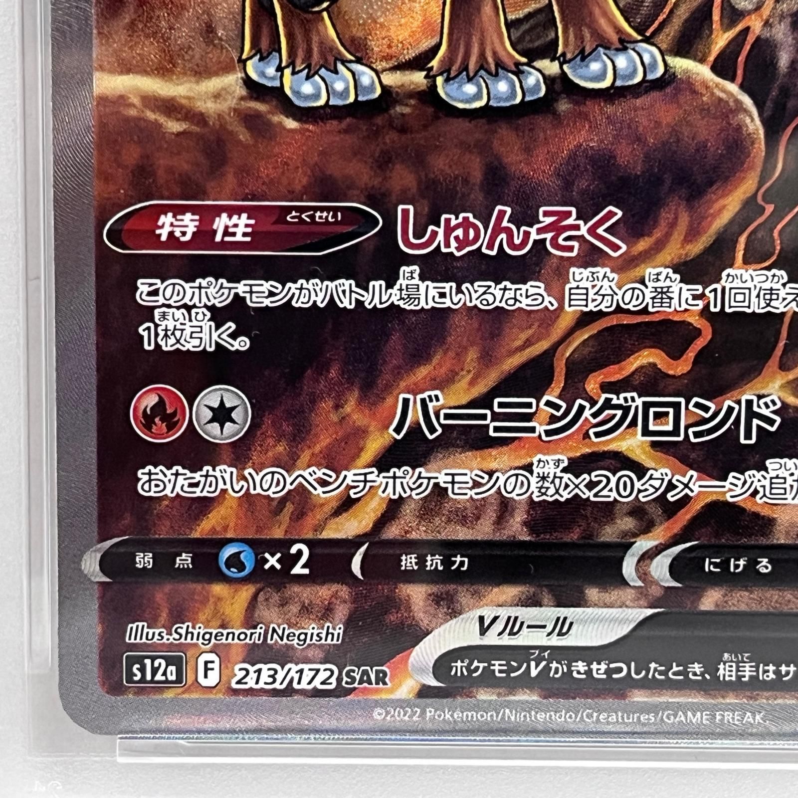 加古川店】 中古 トレーディングカード PSA10 エンテイV SAR 213