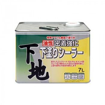ニッペホームペイント 油性密着強化下塗りシーラー 黄褐色 7L 10,303円