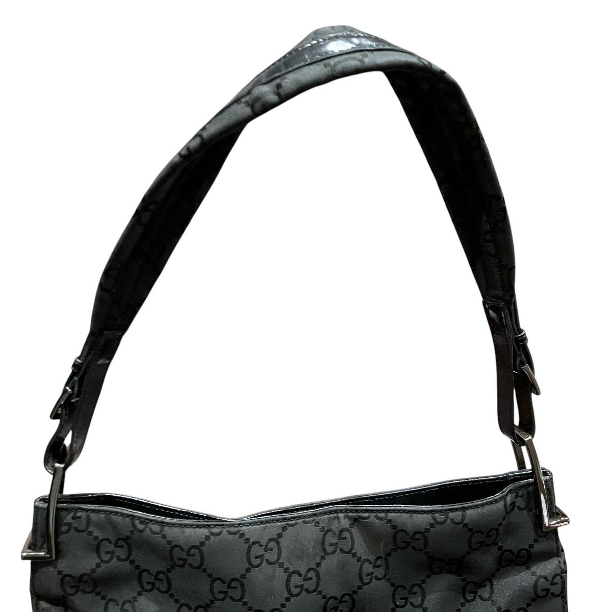 グッチ GUCCI GGキャンバス ショルダーバッグ ナイロン レザー 001