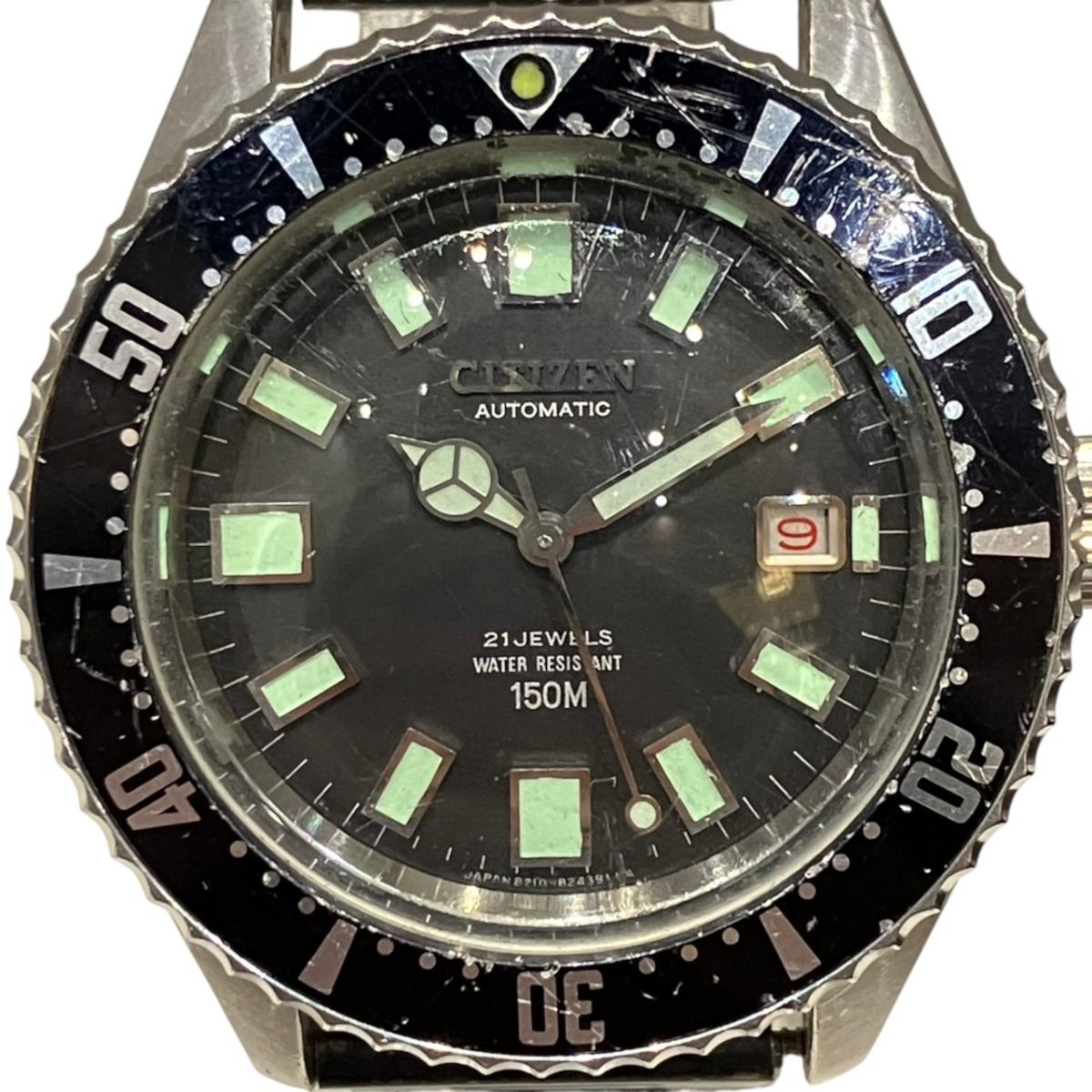 シチズン CITIZEN チャレンジダイバー 腕時計 総重量約104.1g SS SS