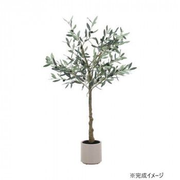 不二貿易 C/D:28054 フェイクグリーン オリーブ 120cm ジョイント