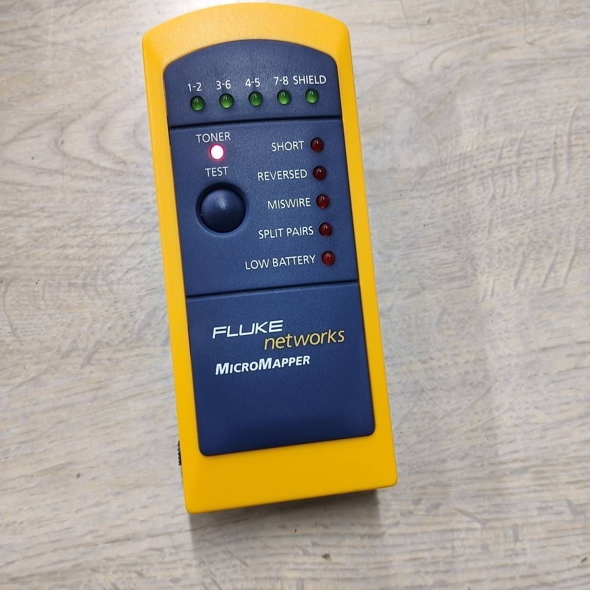 【通電確認済】FLUKE networks MicroMapper LANテスター