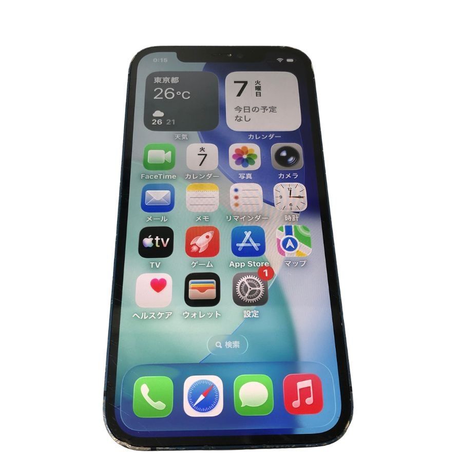 アップル アイフォン12 128GB ブルー SIMフリー【AFI16】【中古】 9,360円