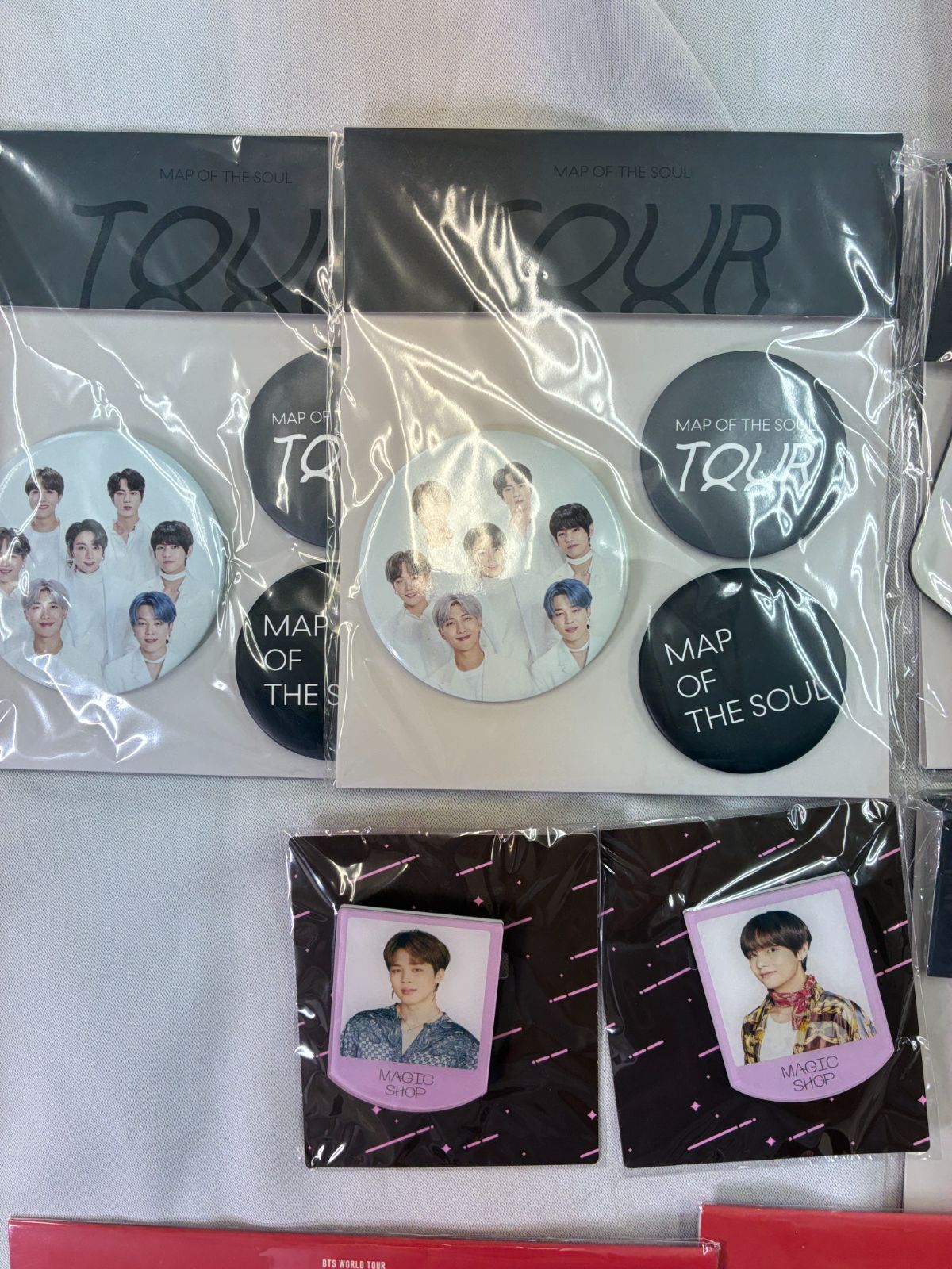 写真の現状渡し・未使用】BTS ライブグッズ まとめ売りセット - メルカリ