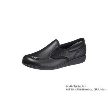快歩主義 L172 婦人用 23.0cm ブラックスムース 513792 W2765