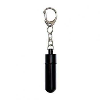 ペット供養 遺骨カプセル 大 キーホルダー ブラック H5.1cm 20入 060363 11,626円