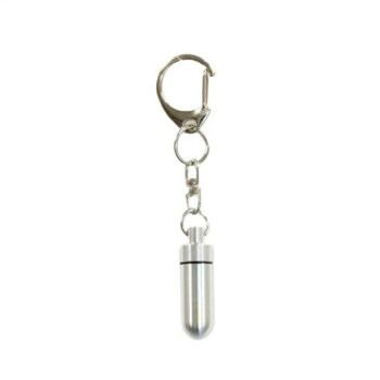 ペット供養 遺骨カプセル小 キーホルダー グロス銀 簡易包装 20入 060852 8,633円