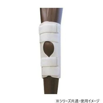日本衛材 膝関節固定帯 ニースプリントショート 1個 M(30~35cm)・NE-1112