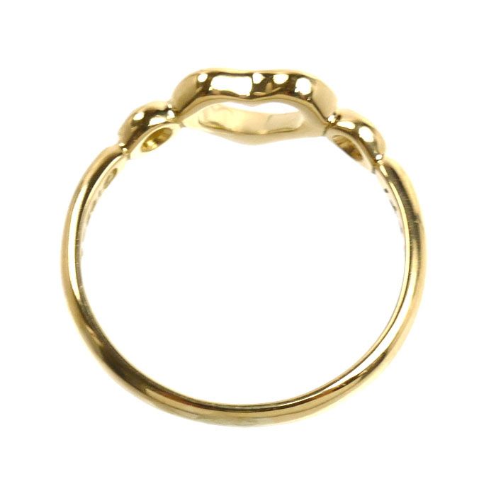 TIFFANY&Co. ティファニー K18YG イエローゴールド オープンハート