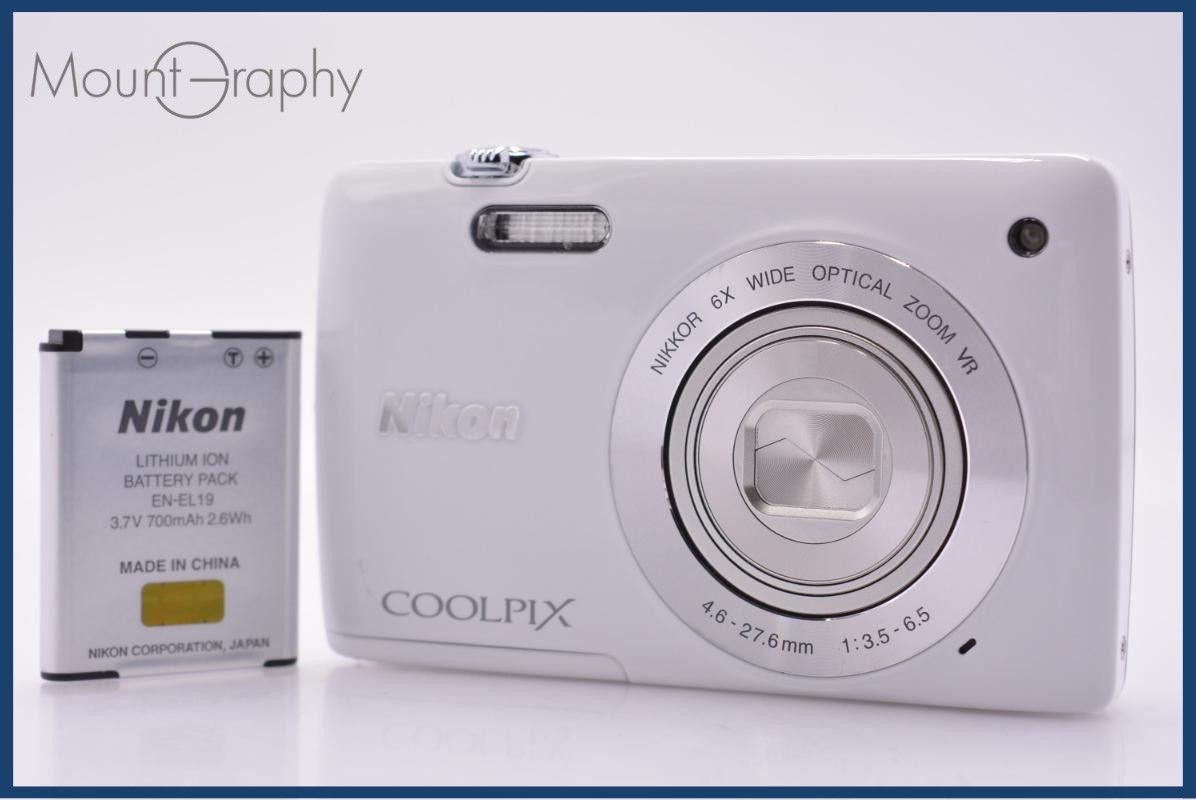 [Operation Guarantee] Nikon COOLPIX S4300 6x Battery Included Free #am8206