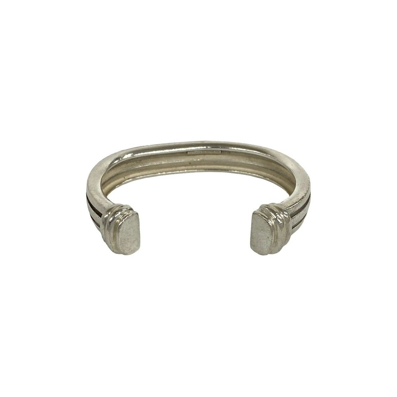 極 美品 TIFFANY&Co. ティファニー ヴィンテージ グルーブド バングル