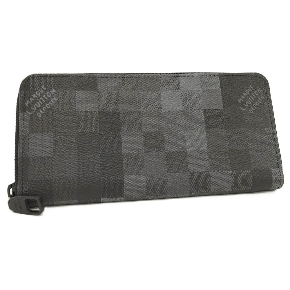 LOUIS VUITTON ジッピーウォレットホリゾンタル 長財布 ダモフラージュ M28742 RFID