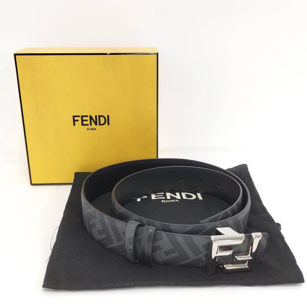 FENDI FFスクエアベルト リバーシブル レザー - メルカリ