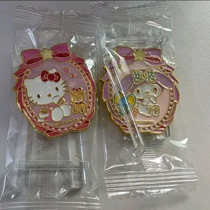 未開封) サンリオ ハローキティ マイメロディ 額縁コレクション 金属フレーム