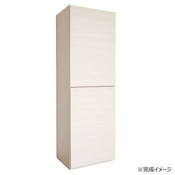 日本製組立家具 縦型収納キャビネット CO-WS-1860T 白木目