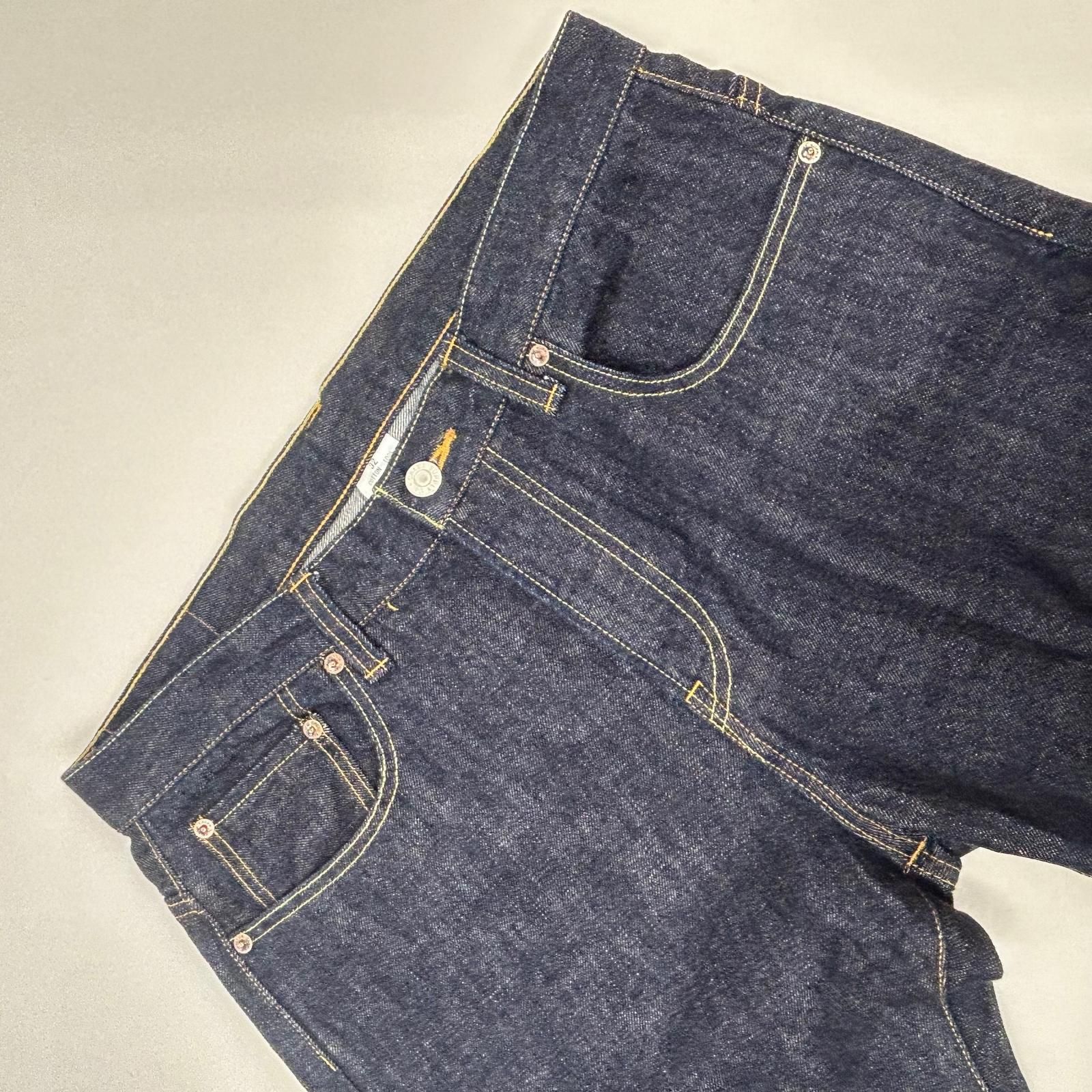 【イオン広店】 中古 CALEE | キャリー デニムパンツ VINTAGE REPRODUCT TAPERED DENIM PANTS インディゴ サイズ：32 【107】 イオン広店】 中古 CALEE | キャリー デニムパンツ VINTAGE REPRODUCT