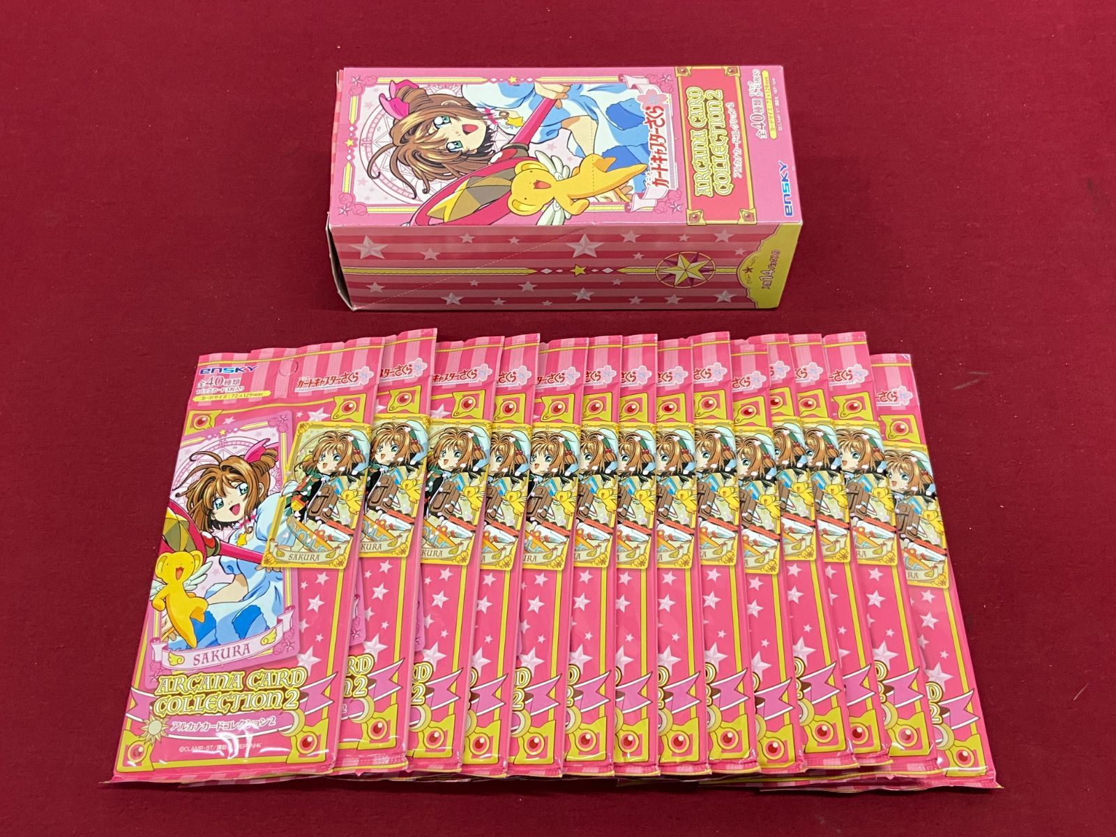 新品未開封　カードキャプターさくら アルカナカードコレクション　3BOX カードキャプターさくら アルカナカードコレクション2 アルカナカード