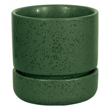グリーンポット 植木鉢 フェネル グリーン 13.5cm HO-3114GN