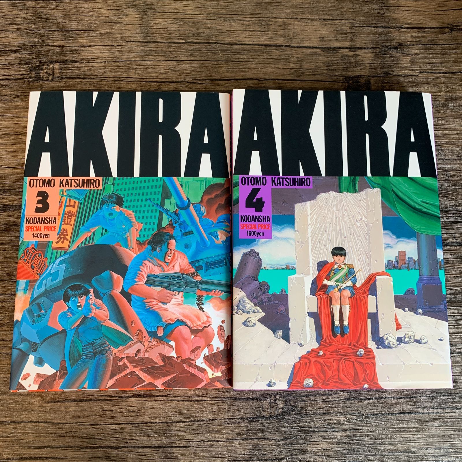 むつ1-070219] AKIRA 1-6巻全巻完結セット 大友克洋 講談社コミックス