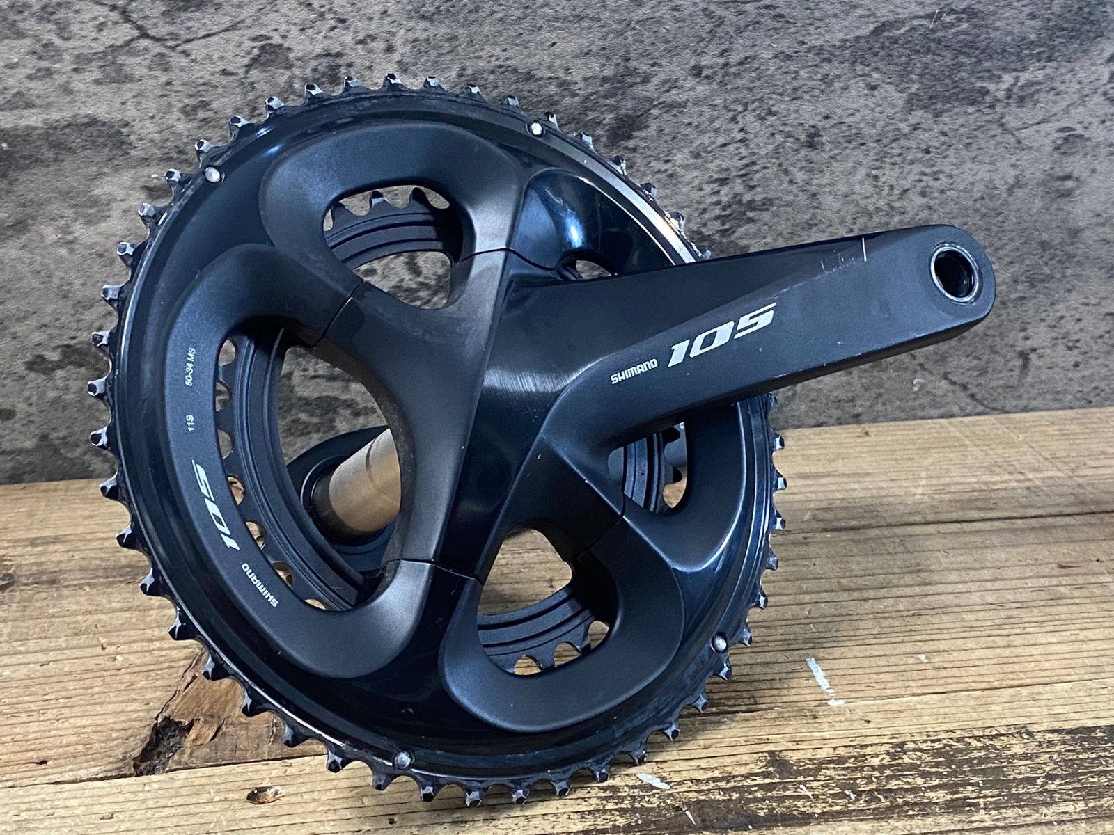 KD203 シマノ SHIMANO 105 FC-R7000 クランクセット 165mm 50/34T 11S