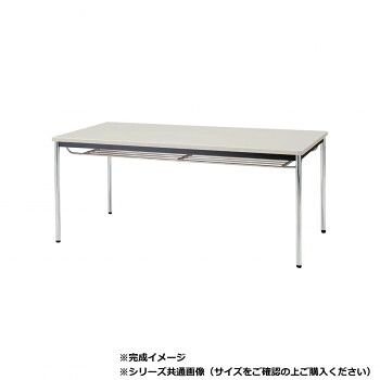 藤沢工業(TOKIO) ミーティングテーブル TDW-1860TM ニューグレー