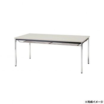 藤沢工業(TOKIO) ミーティングテーブル TDW-1875TK ニューグレー